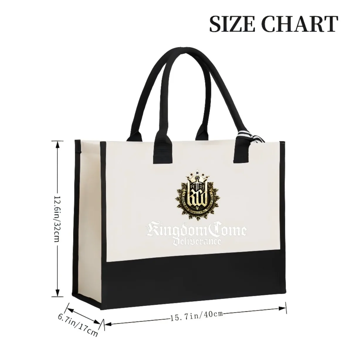 WAYNE S WORLD 2026 وصول جديد موضة عملية واسعة قابلة لإعادة الاستخدام حمل حقيبة نمط طباعة 2 لهجة الثقيلة حقيبة كتف كبيرة f #3