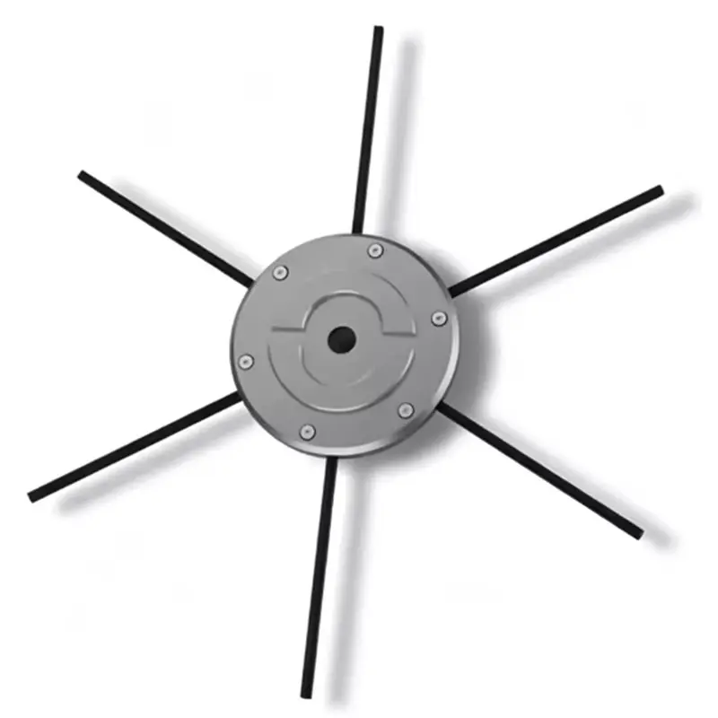 AB46-Wired Trimmer Blade With 6 Lines Cutter Head For Electric String Trimmers And Lawn Mowers Grass