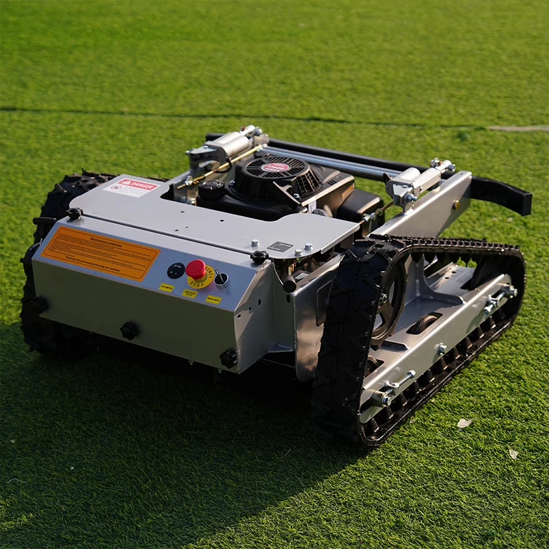 Customized All Terrain Remote Control Wheel Lawn Mower Snow Plow Robot Lawn Mower for Sale