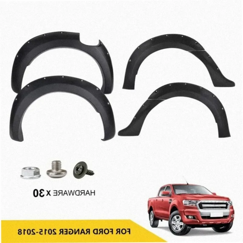 Wholesale Fender Flare Pocket Bolt Rivet Wheel Arch Flare for 2015-2018 Ranger T7