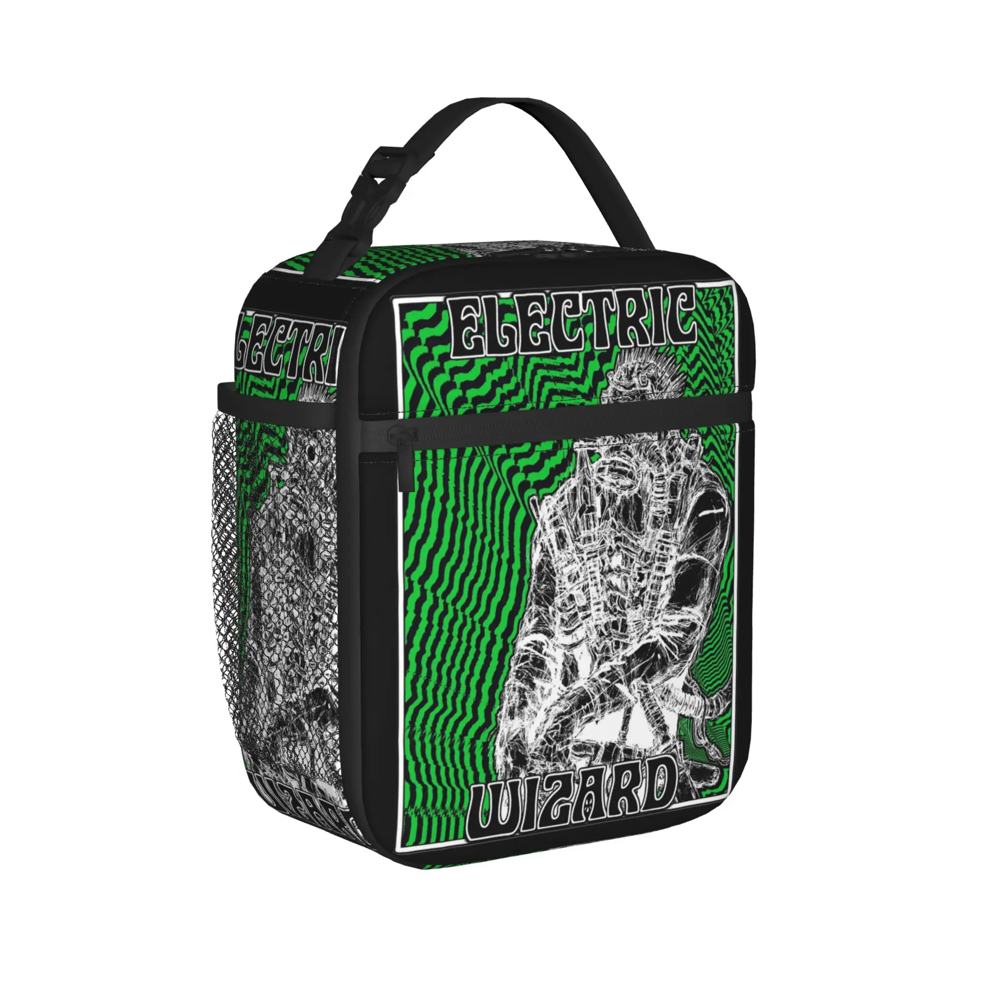 Electric Wizard Dorohedoro Insulated Lunch Bag Anime Lunch Container Thermal Bag Tote Lunch Box School  Travel Men Women