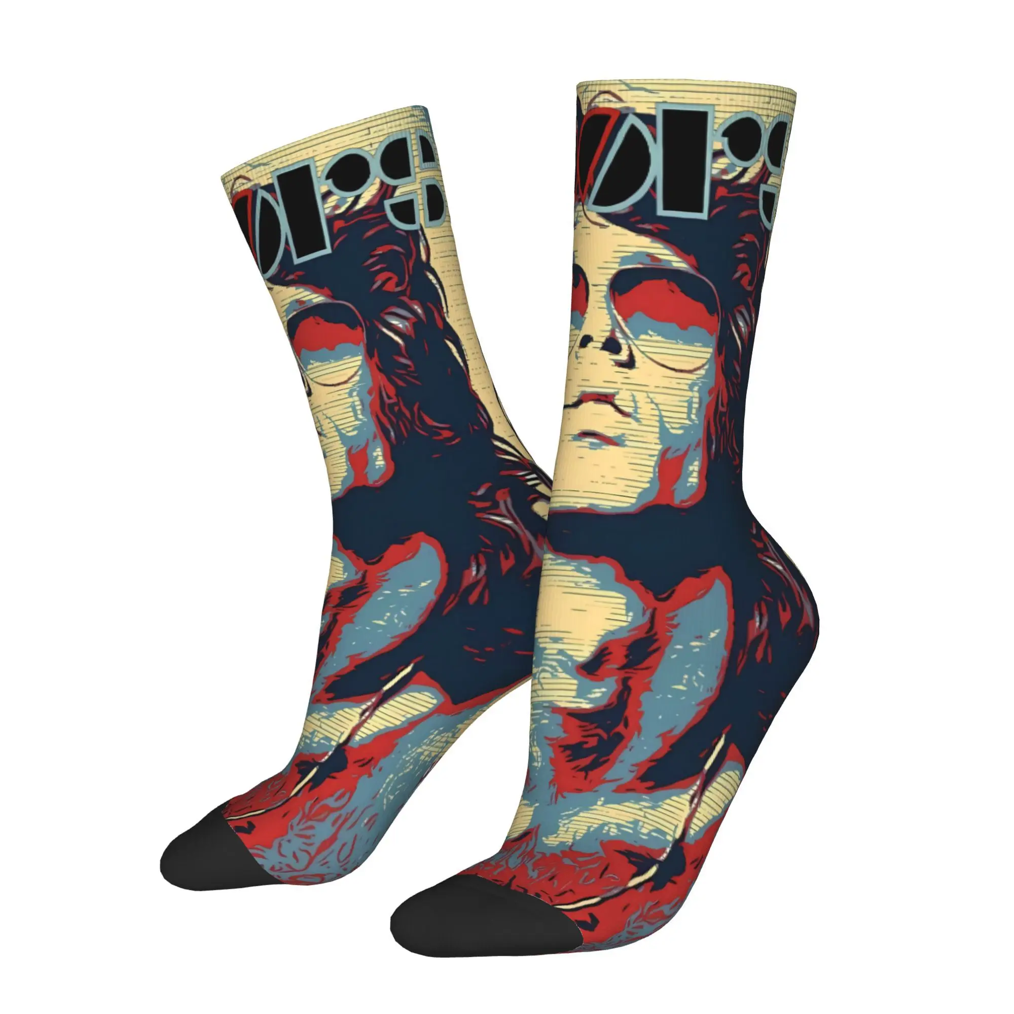 

Music The Doors Socks Male Mens Women Winter Stockings Hip Hop