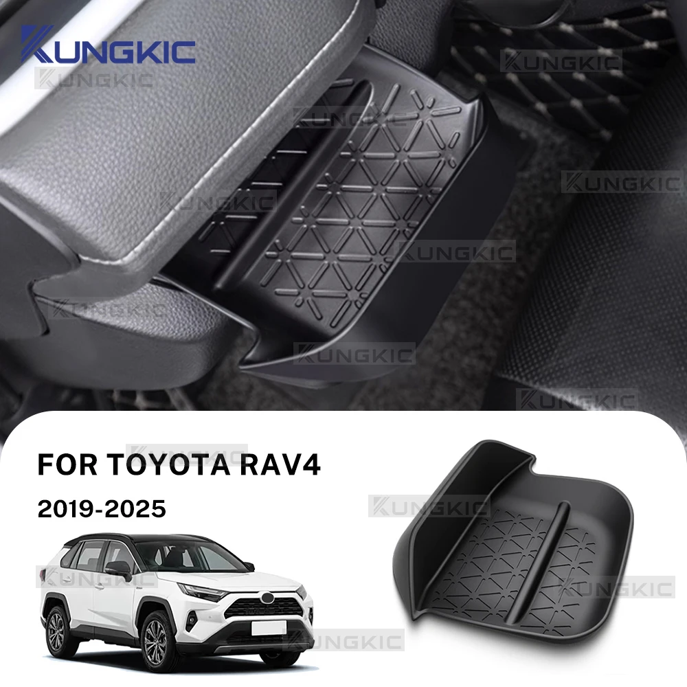 

For Toyota RAV4 2019 2020 2021 2022 2023 2024 2025 RAV 4 XA50 Car Driver's Drawer Organizer Storage Box Car Interior Accessories