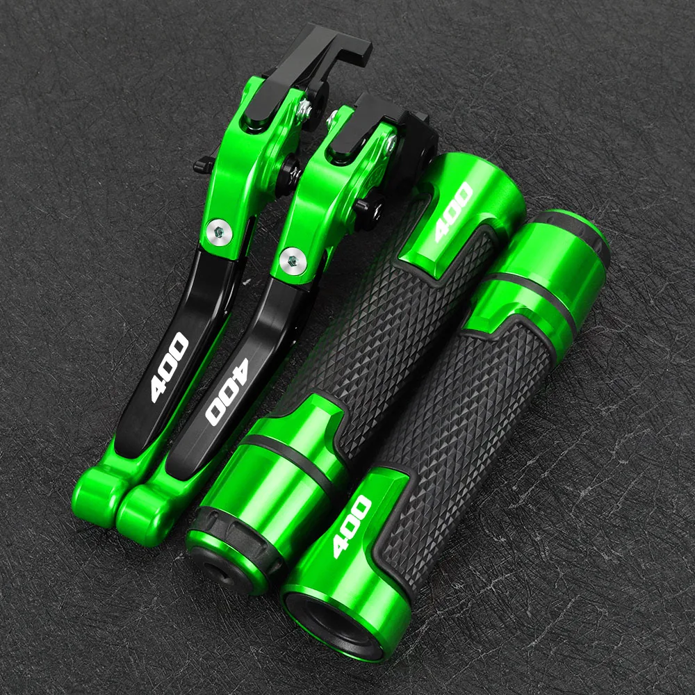 FOR KAWASAKI NINJA 400 Ninja400 EX400 2018-2023 Motorcycle Accessories Adjustable Brake Clutch Levers Handlebar Hand Grips Ends