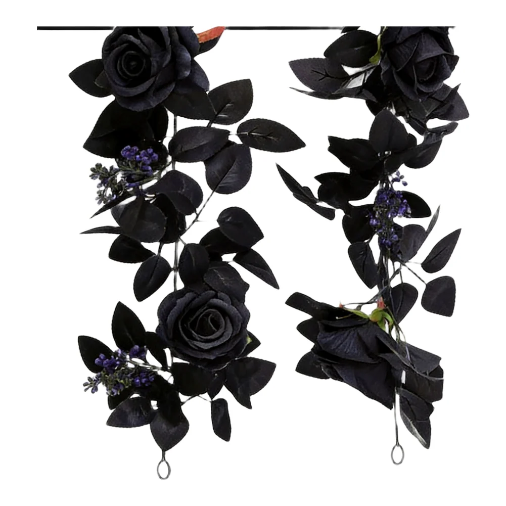 175CM 5.7FT Fake Roses DIY Space Decor Easy To Clean Easy To Maintain Easy To Shape Realistic And Natural Look