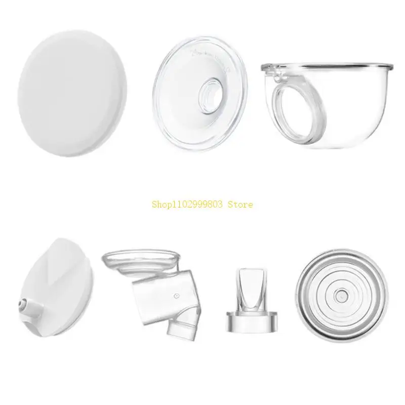 مضخة الثدي غطاء غبار غطاء شفة الحليب جمع كوب الجسم الحجاب الحاجز و بطة جبل صمامات مجموعة لمضخة الثدي S12 J0MF