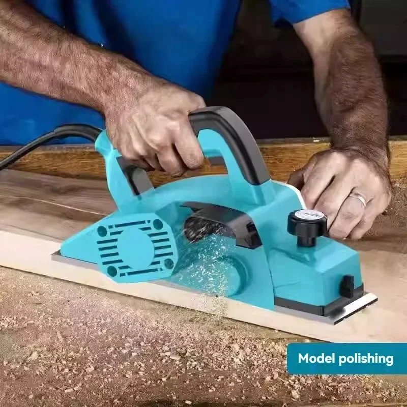 Brushless Electric Planer Cordless Electric Hand Planer Home Furniture Wood Cutting Tool for Battery