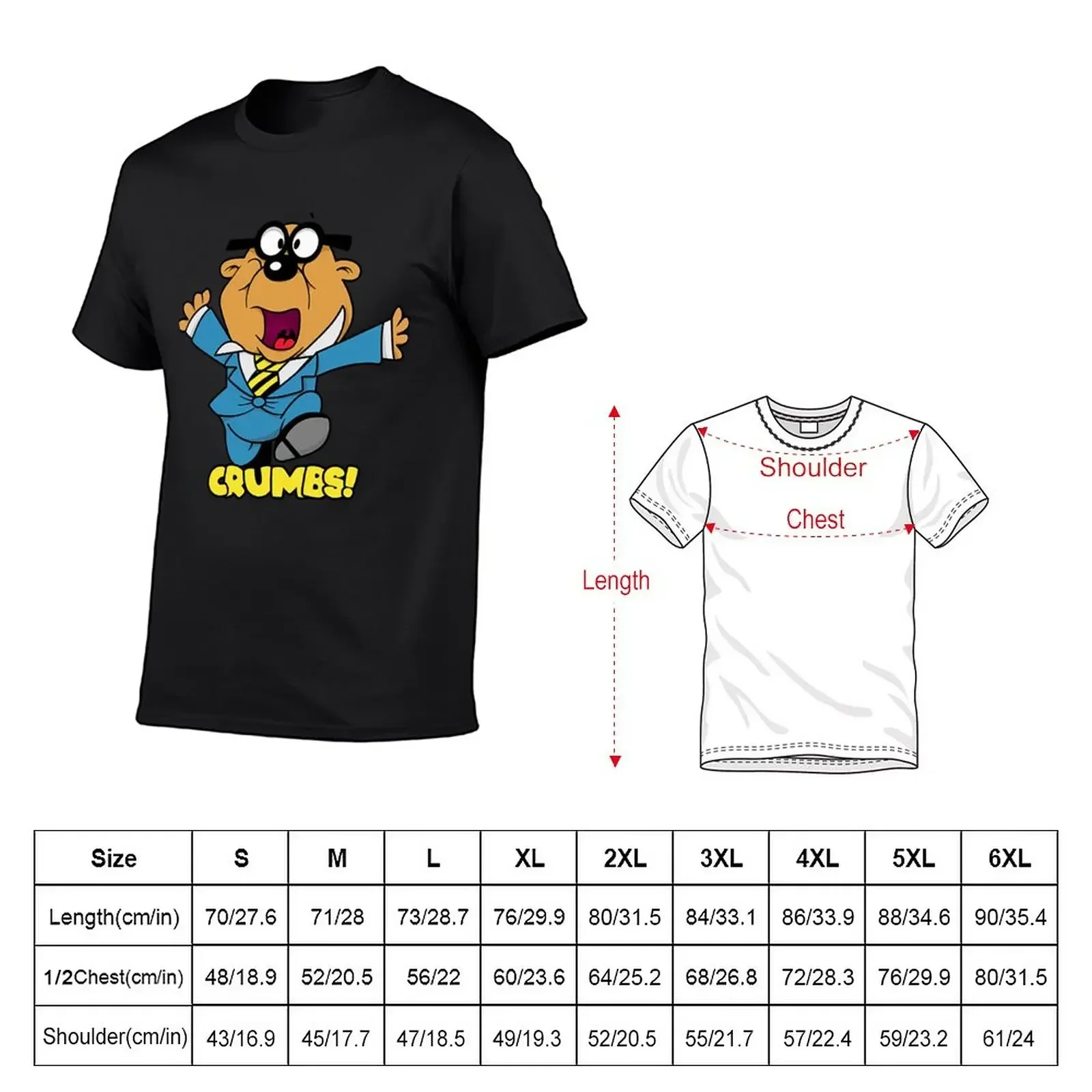 Crumbs! T-Shirt boys animal print customizeds mens t shirt graphic