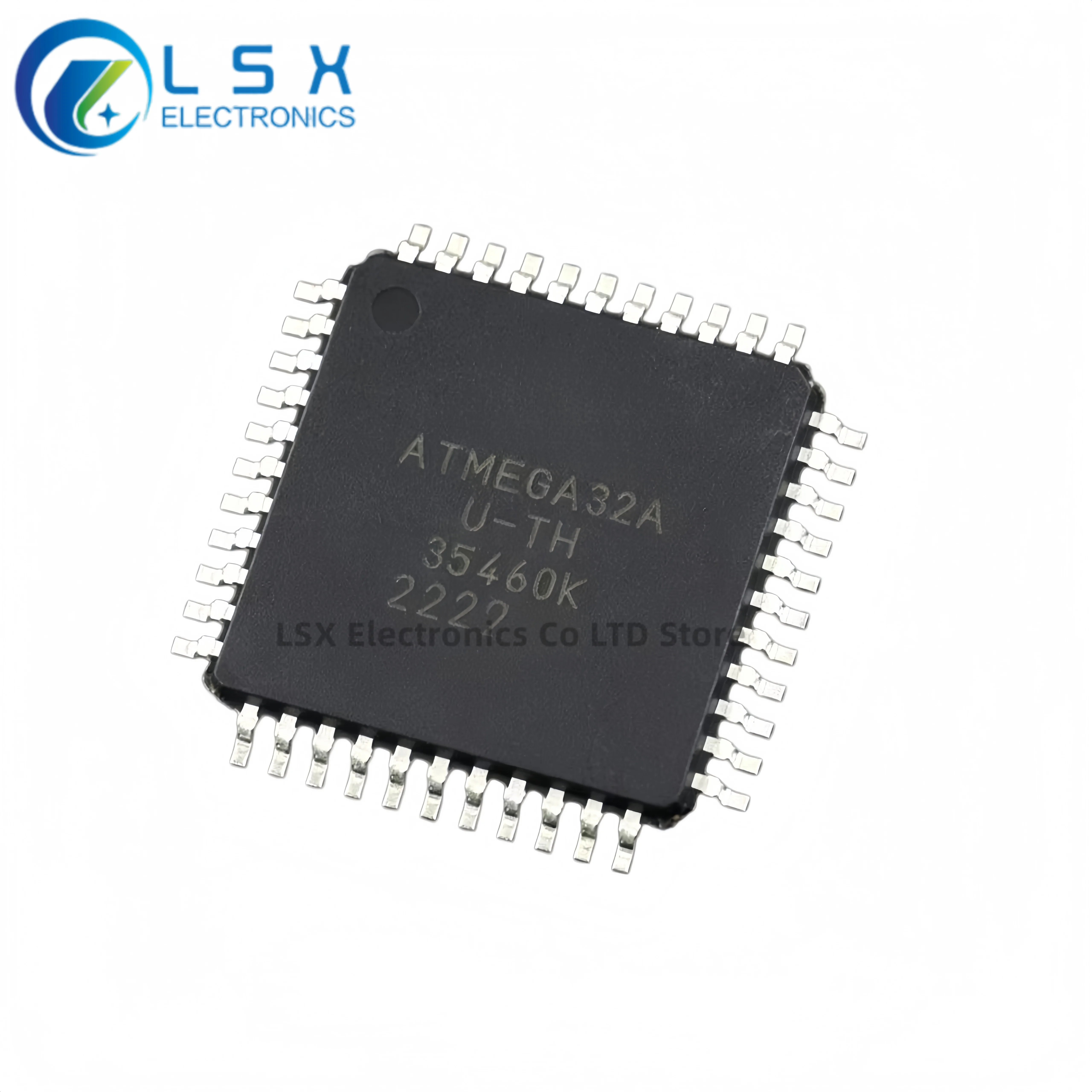 10PCS 100% original ATMEGA32A-AU ATMEGA32-16AU ATMEGA32L-8AU 8-bit microcontroller 32K flash 44-TQFP