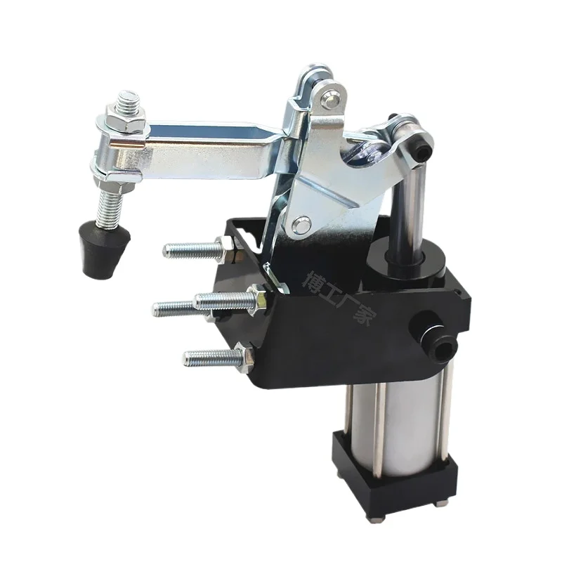 compression elbow clamp installed on the side, the same type of pneumatic quick clamp TC6-14 replaces the Sanyi quick clamp