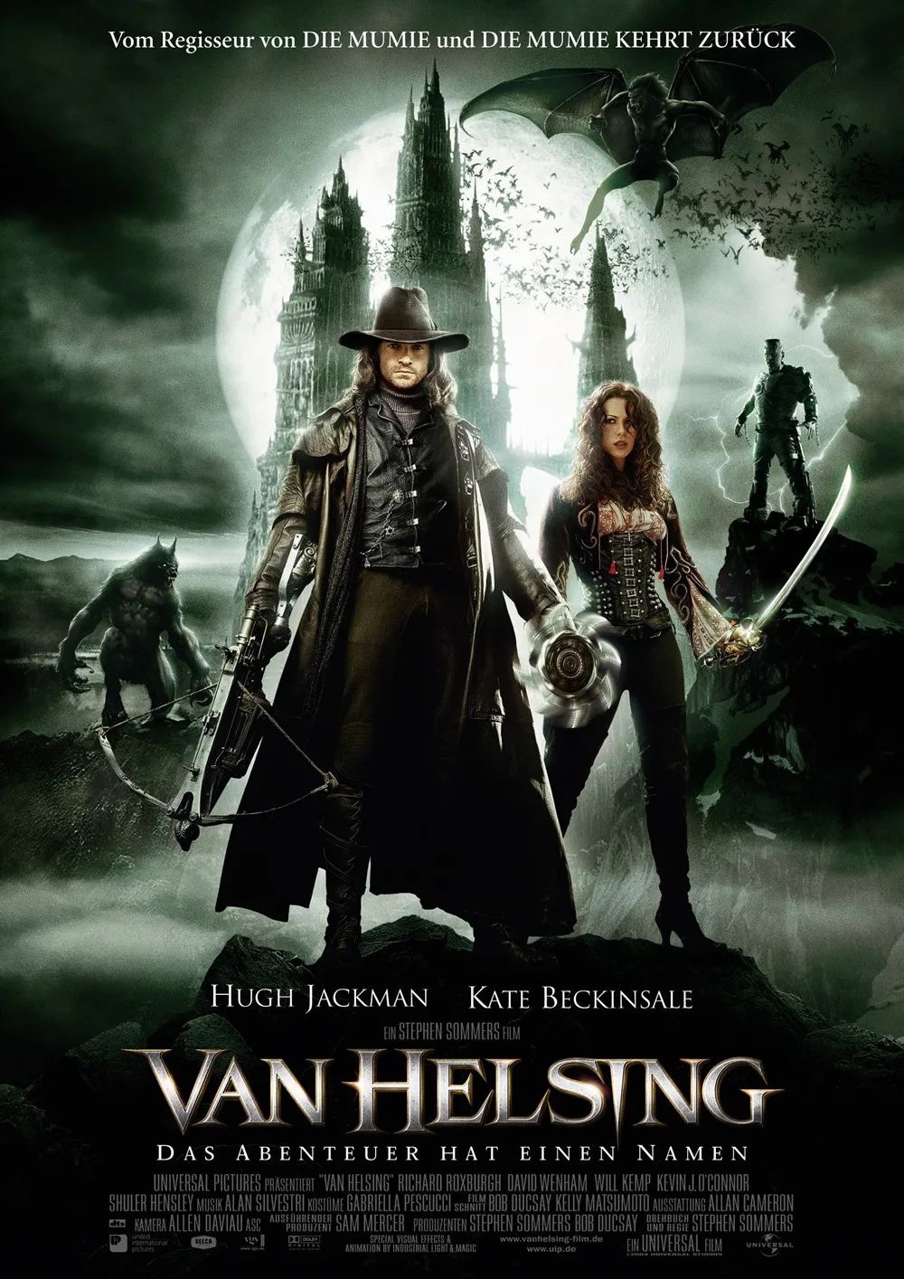 Hot Rare Movie Van Helsing Print Art Canvas Poster For Living Room Decor Home Wall Picture