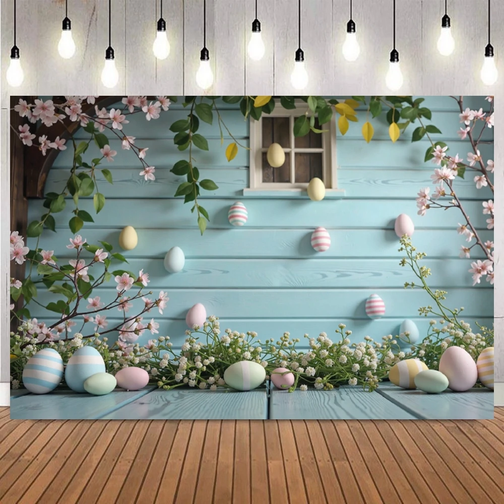 Photography Lighting Style - Spring Easter Egg Decor Photography Background