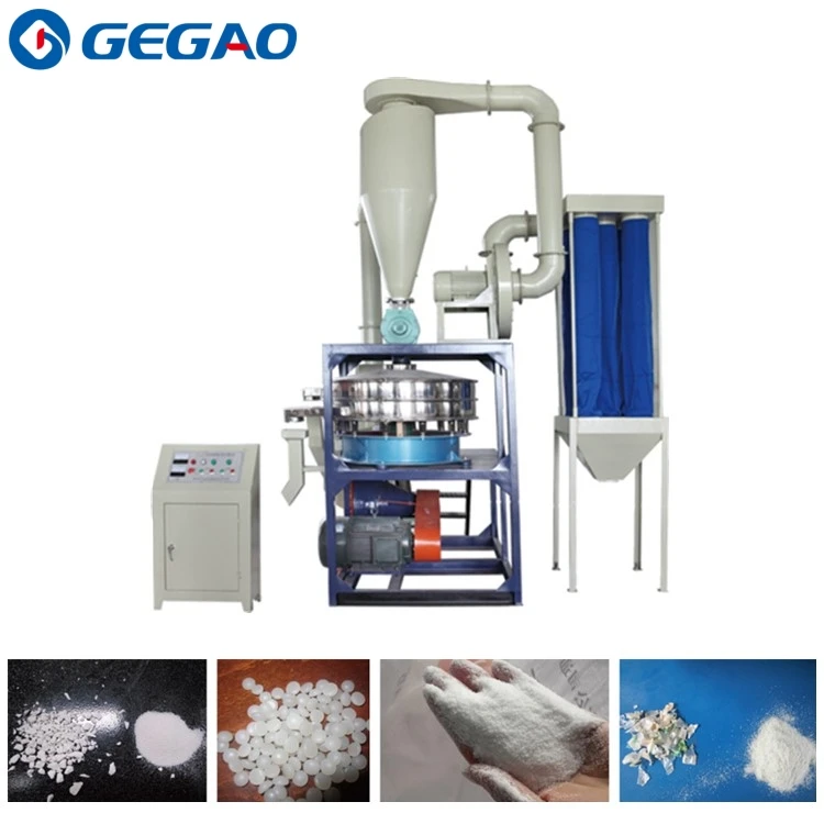 Machine automatique de moulin pulvérisateur en plastique PE LLDPE PVC