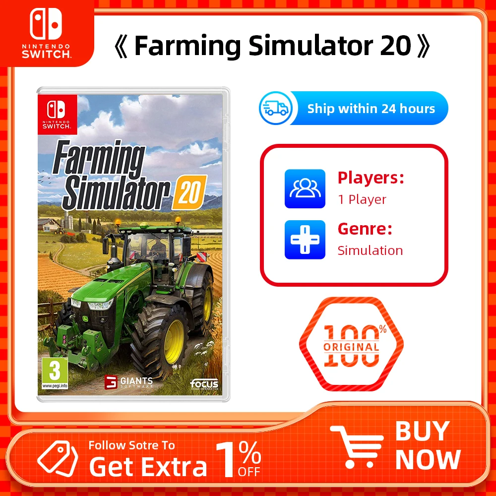 FS 20 – gra na Nintendo Switch, wszystko, co musisz wiedzieć