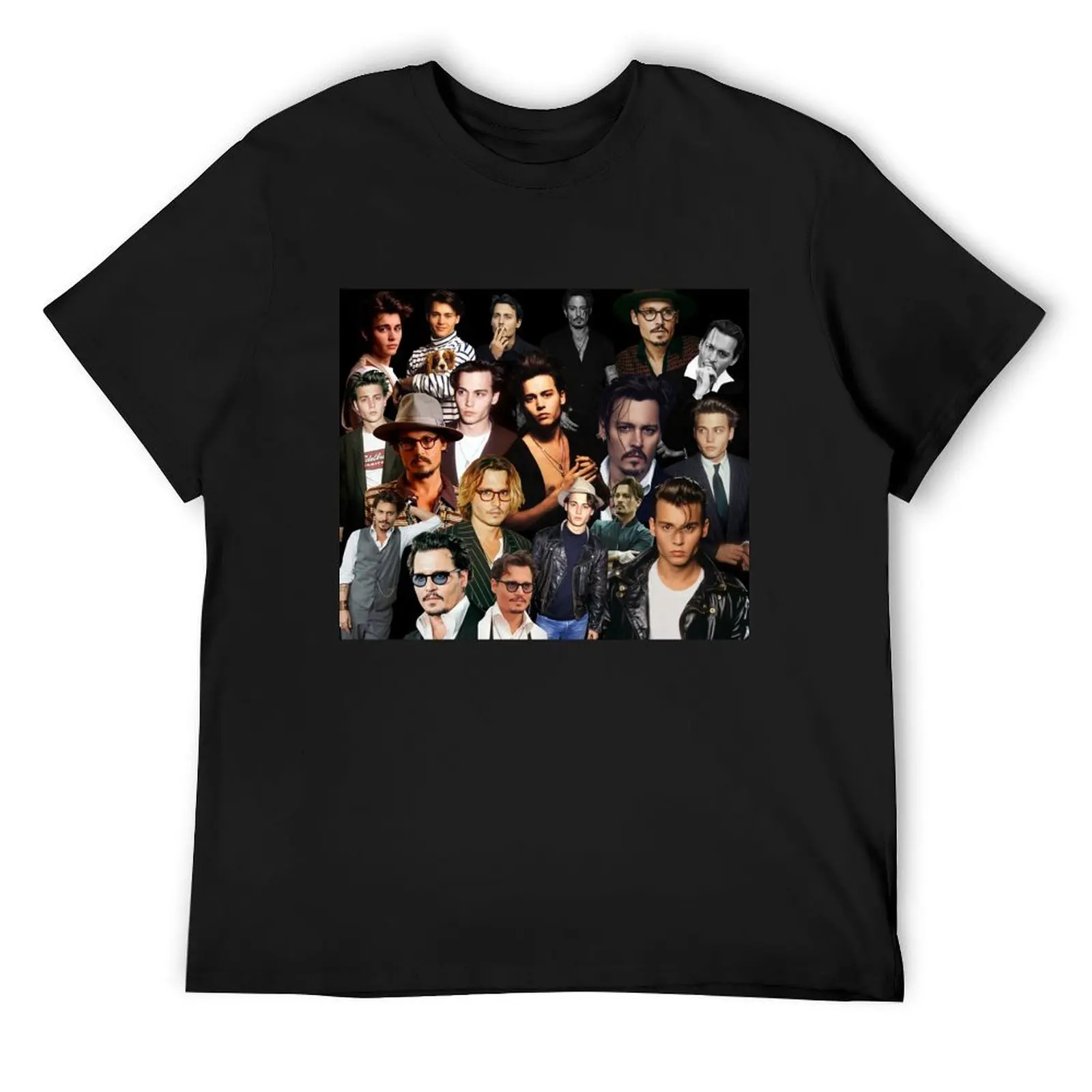 Johnny Depp Sexy Collage T-Shirt cute clothes oversized t shirt oversize t-shirts man mens t shirt graphic