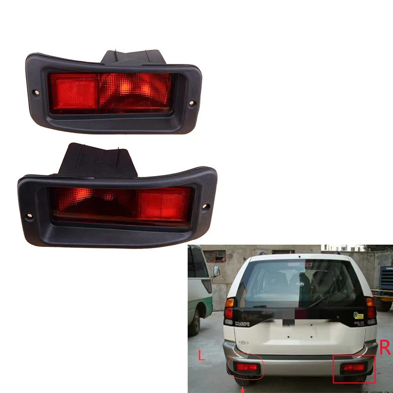 

1/2pc Rear Bumper Reflector Light Tail Light for Mitsubishi Pajero Montero Pajero Sport 1999-2008 Car Accessories Left/Right