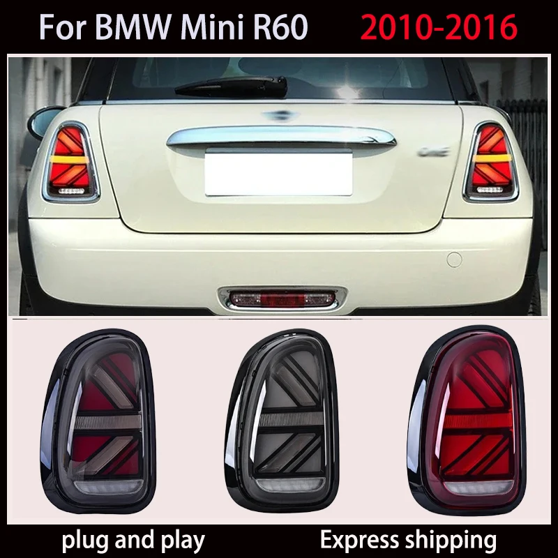 

Стайлинг автомобиля задний фонарь для BMW MINI R60 светодиодный задний фонарь 2010-2016 Countryman динамический сигнал DRL тормозной задний ход автоаксессуары
