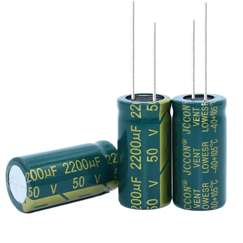 10V 16V 25V 35V 50V 400V High Frequency Low ESR Aluminum Capacitor 100UF 220UF 330UF 470UF 680UF 1000UF 1500UF 2200UF 3300UF