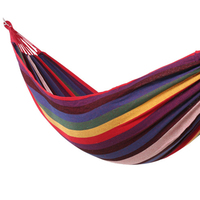 1pc Outdoor Outdoor Hanging Chair Swing Adult Camping Hammock Canvas Hammock Hiking Bed Hanging Chair Rope