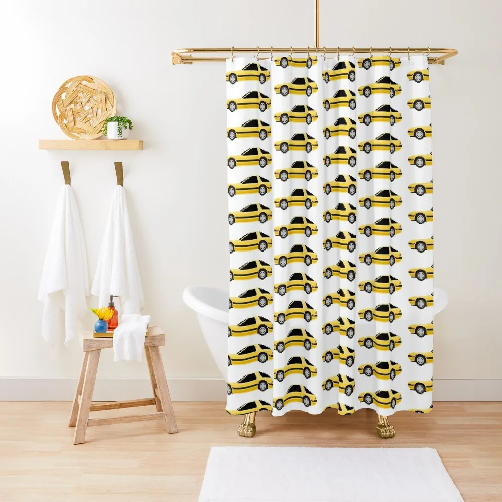 

RX7 FC Gold Shower Curtain Bathroom Fabric For Bathroom Bathroom Box Shower For Set Curtain
