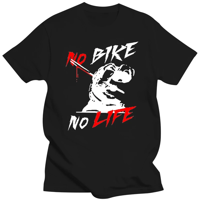 Футболка с принтом Bikelife - No Bike Life, футболка Eacutel и eacuteгант, футболка Eacutel и eacuteгант с цифровым принтом