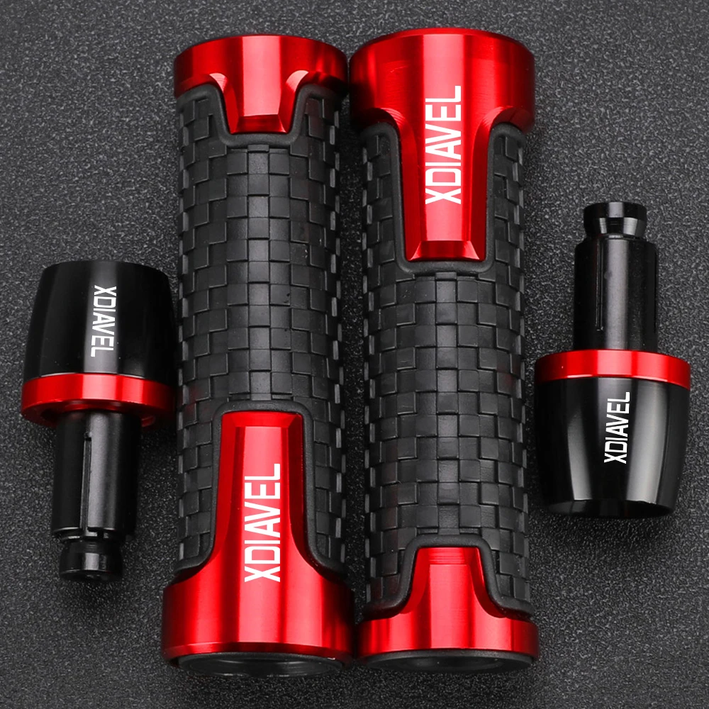 

For Ducati Carbon XDiavel/S XDiavel S Diavel 1260 1200 2011-2016 Motorcycle Handlebar Grips Ends Plug Slider Caps Handle bar end
