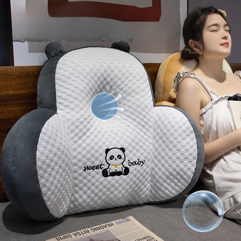 

Прикроватная мягкая сумка, большая спинка, диванная подушка, подушка Coussin, подушка с цветком, милая подушка Cojin