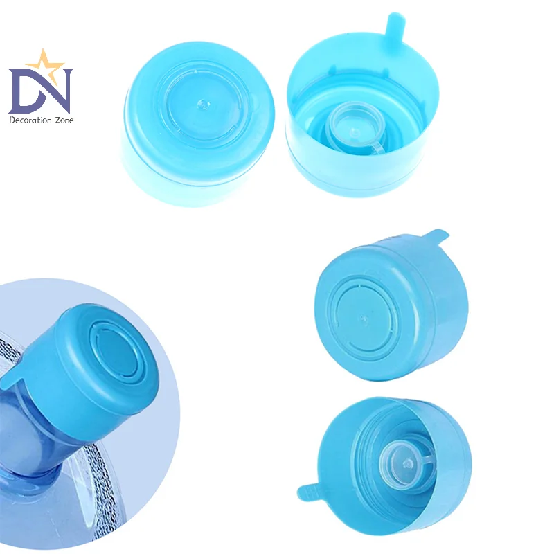 5Pcs 3/5 Gallon Anti Peel Off Tops Water Bottle Snap On Lids Non Spill Reusable Replacemet Water Bottle Caps