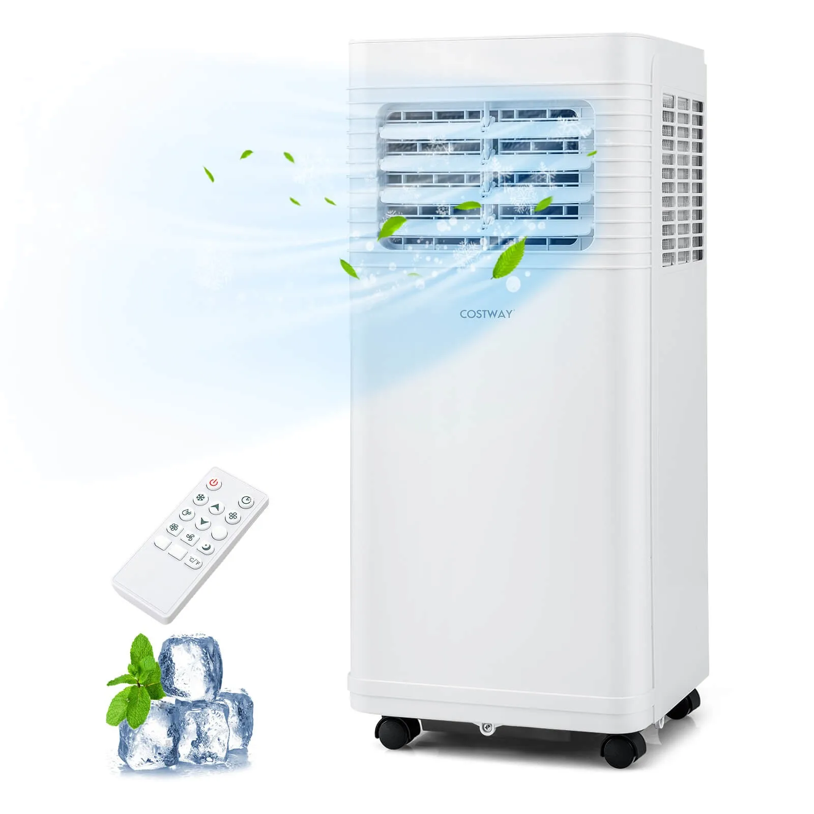 Portable Air Conditioner 8000 BTU 3 in 1 AC Unit w/ Dehumidifier Sleep Mode