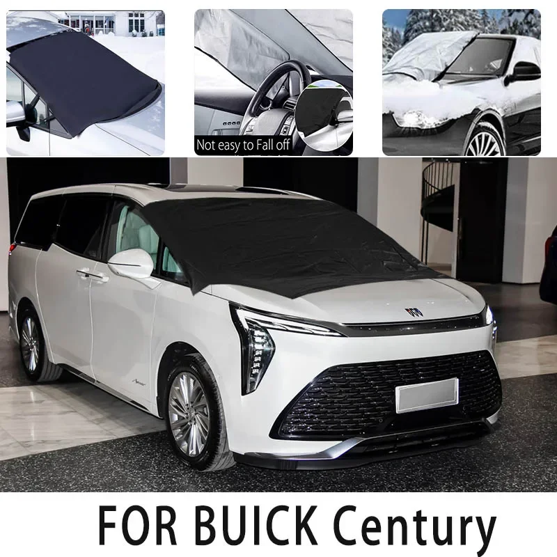 

Carsnow cover front cover for BUIC Century snowprotection heat insulation shade Sunscreen wind Frost prevention car accessories