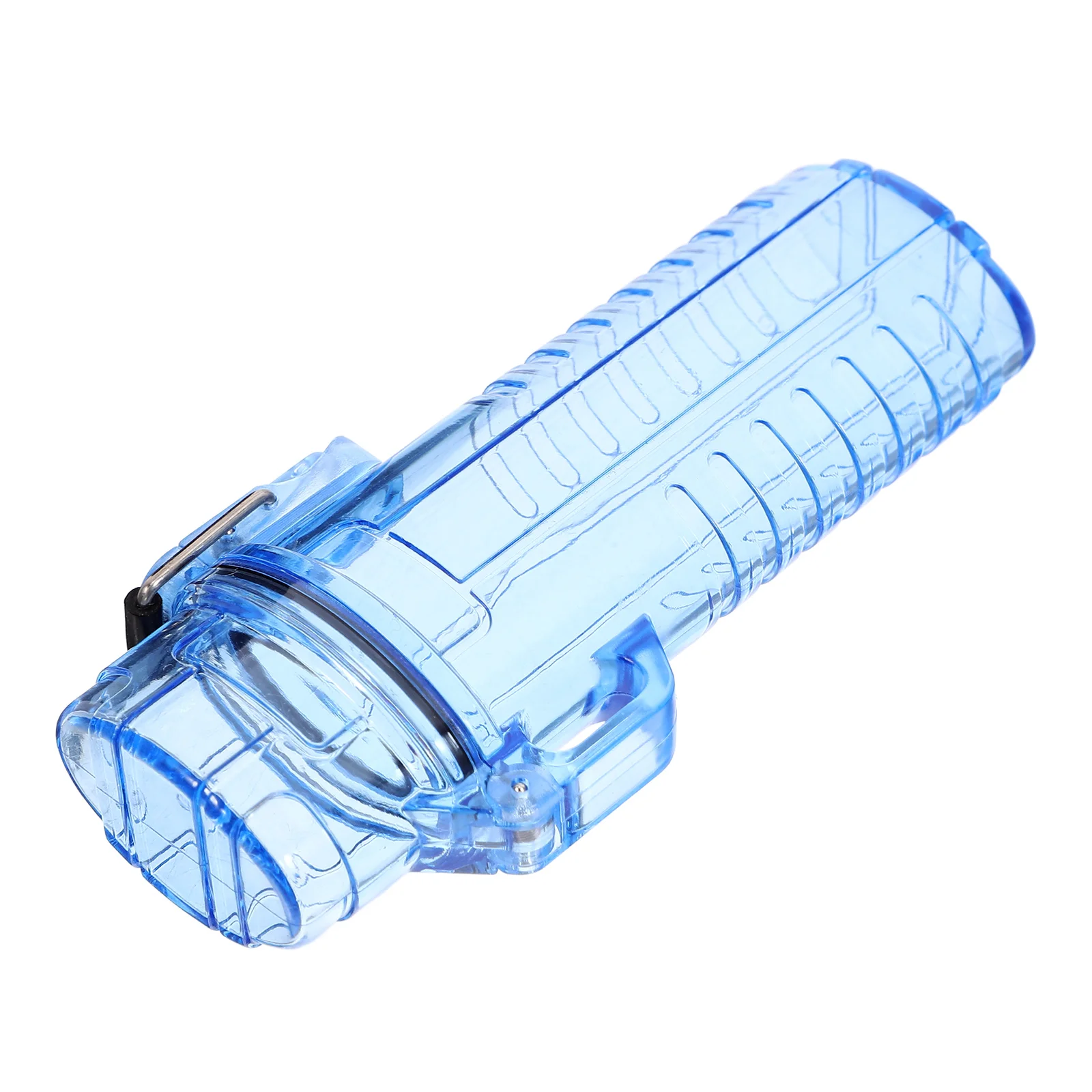 

Clear Plastic Protective Compact Lightweight Storage Holder For Camping Outdoor Smoke Cigarette Lighters Small Portable For