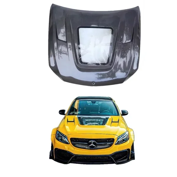 

Carbon Fiber Bonnet For Mercedes Benz C Class W204 W205 C63 Carbon Hood Bonnet For Mercedes Benz C Class W205 C63 Carbon Hood