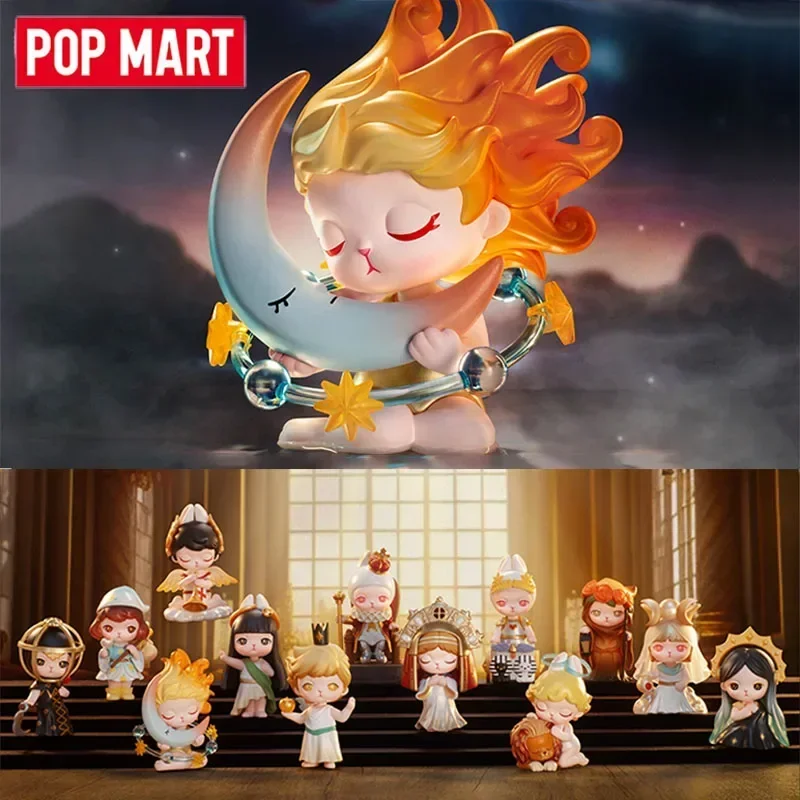 POP MART บันนี่ ซีรีส์ไพ่ทาโรต์ลึกลับ กล่องสุ่ม ของเล่นน่ารัก อนิเมะ แอ็คชั่นฟิกเกอร์ กล่องสุ่มลูกเล่น ตุ๊กตา ของขวัญสำหรับเด็กผู้หญิง