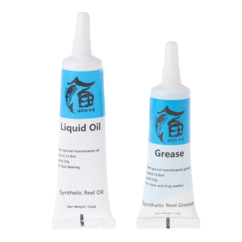 Fishing Reel Grease, Fishing Reel Maintenance Tools Lubricant Oil Grease for Disassemble Fishing Reel Care Accessory