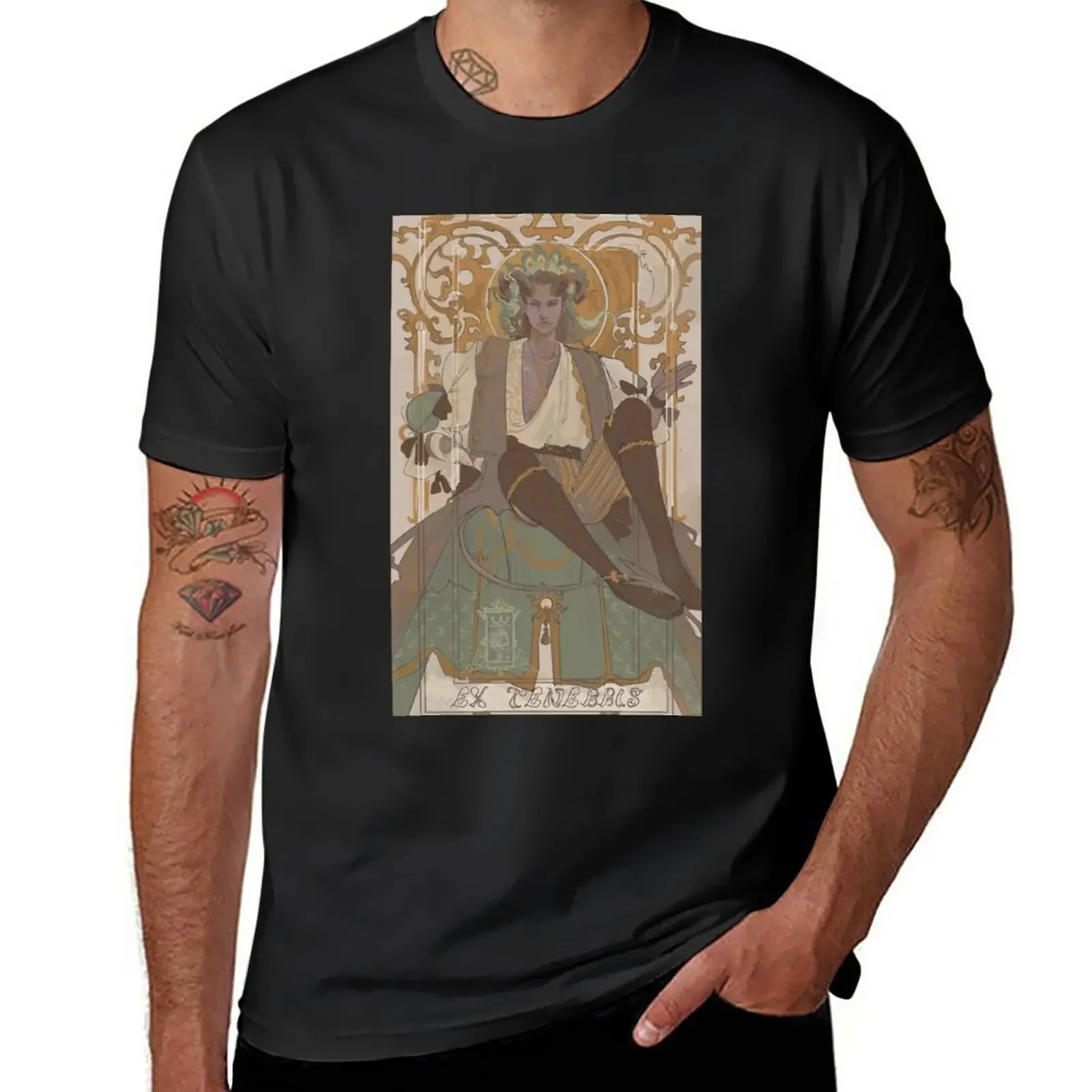 

Mollymauk 03 T-Shirt korean fashion new edition aesthetic clothes slim fit t shirts for men