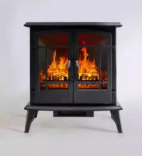 ZYY decorazione del soggiorno simulazione fiamma camino elettronico decorazione della villa domestica interna può essere aperta per il riscaldamento