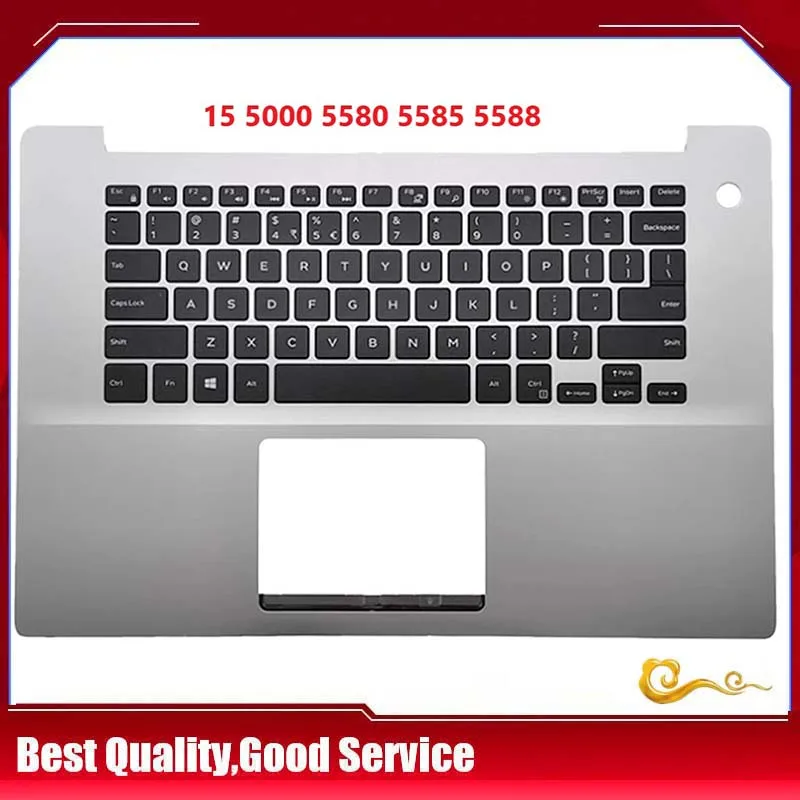 

YUEBEISHENG New/org For Dell Inspiron 15 5580 5585 5588 Palmrest US keyboard Upper cover