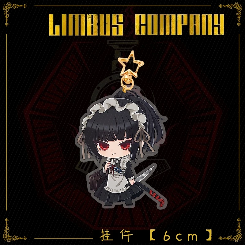 Actionfiguren Anime Limbus Company Don Quixote Heathcliff Outis Faust Gregor Hong Lu Acryl Anhänger Kinder Weihnachtsgeschenk