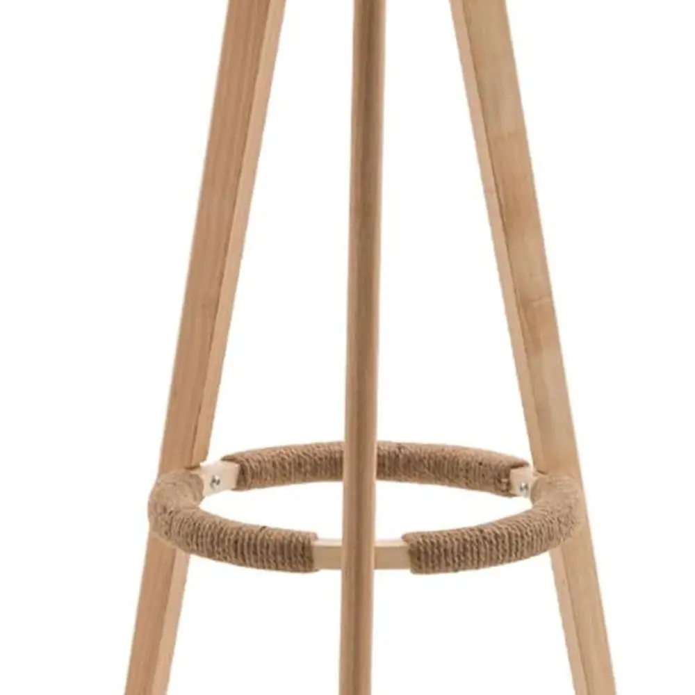 

Natural Wood High-Top Bar Table for Small Spaces, Kitchen, Dining, Pub, and Living Room Parties