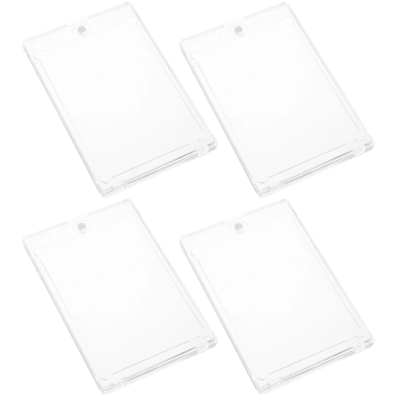

Magnetic Display Case Sports Baseball Protectors Game Trading Cards Sleeve Frame Holder Stand Graded