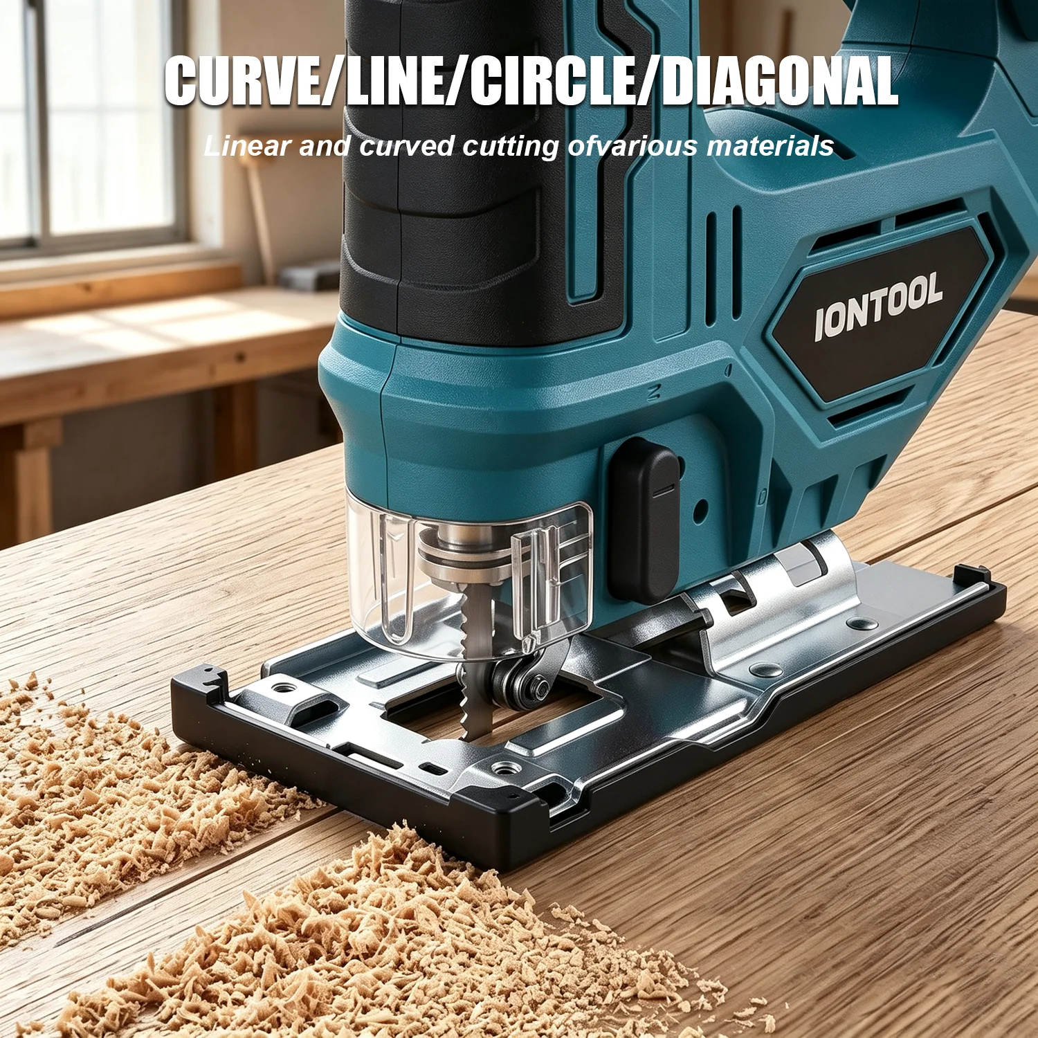 IONTOOL Cordless Jigsaw Tool O - огляд і ціна Power Tools In Workshop