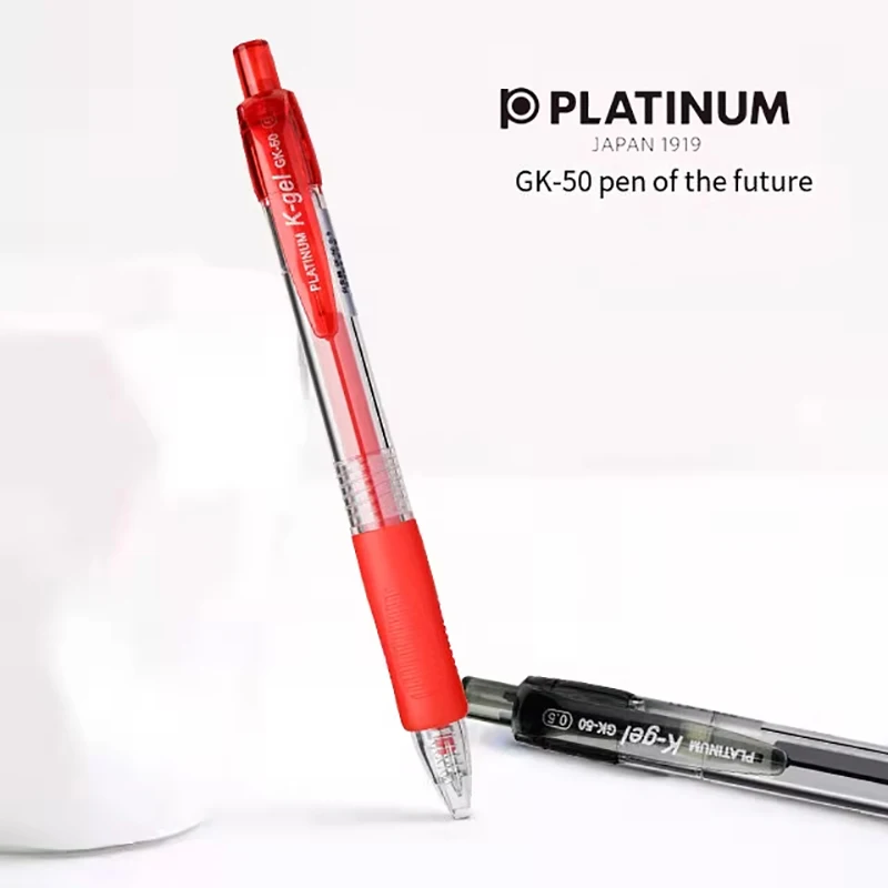 

PLATINUMGK-50 Retractable Gel Pen, Quick Dry, 0.5mm
