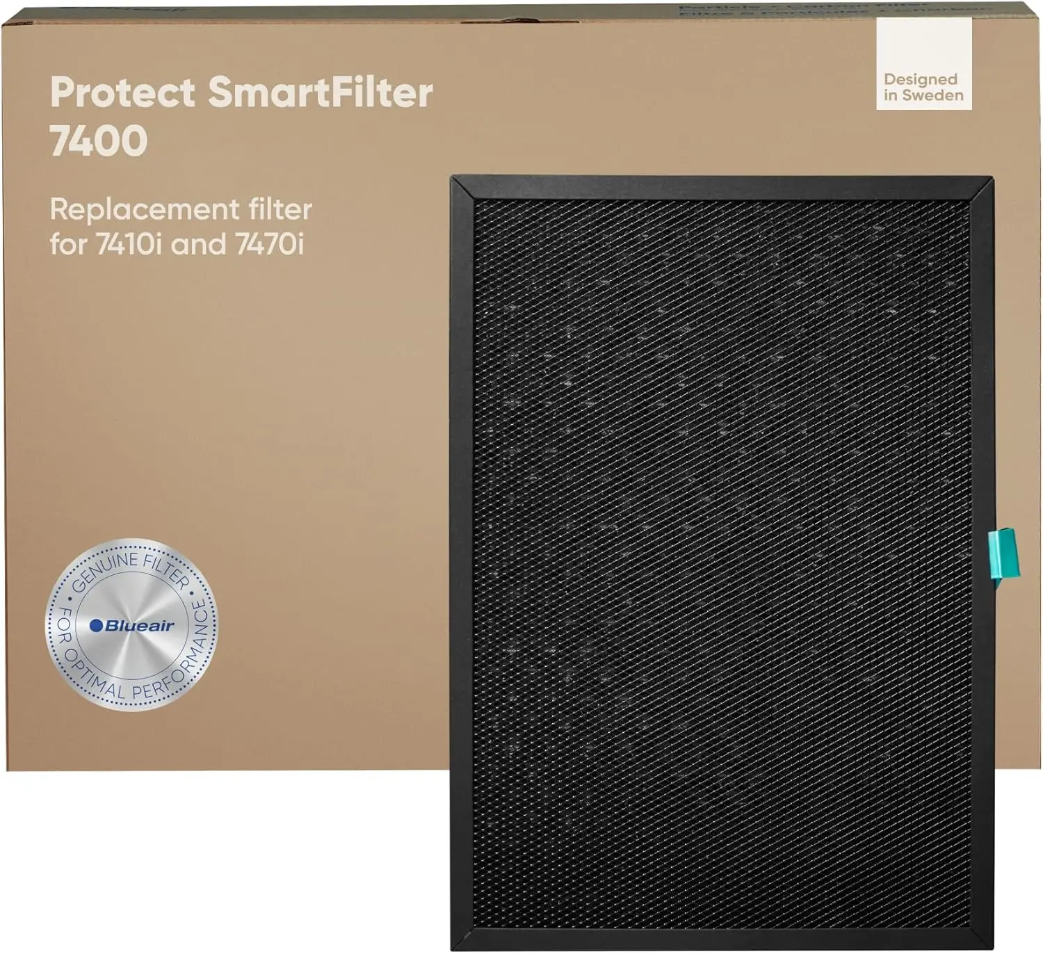 

7400 Air Purifier Filter, White