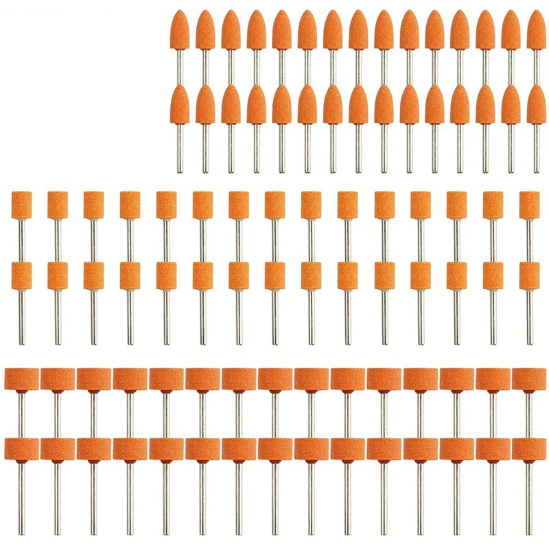 Sanding Bits For Rotary Tool, Strong Grinding Stones Bits With 1/8In Shank, Aluminum Oxide Sanding Accessories