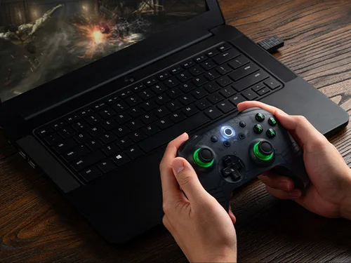 Imagen 2 del producto 8BitDo - Nuevo mando inalámbrico Ultimate 2C para juegos Gamepad para PC, Windows 10, 11, Steam Deck, Raspberry Pi, Android