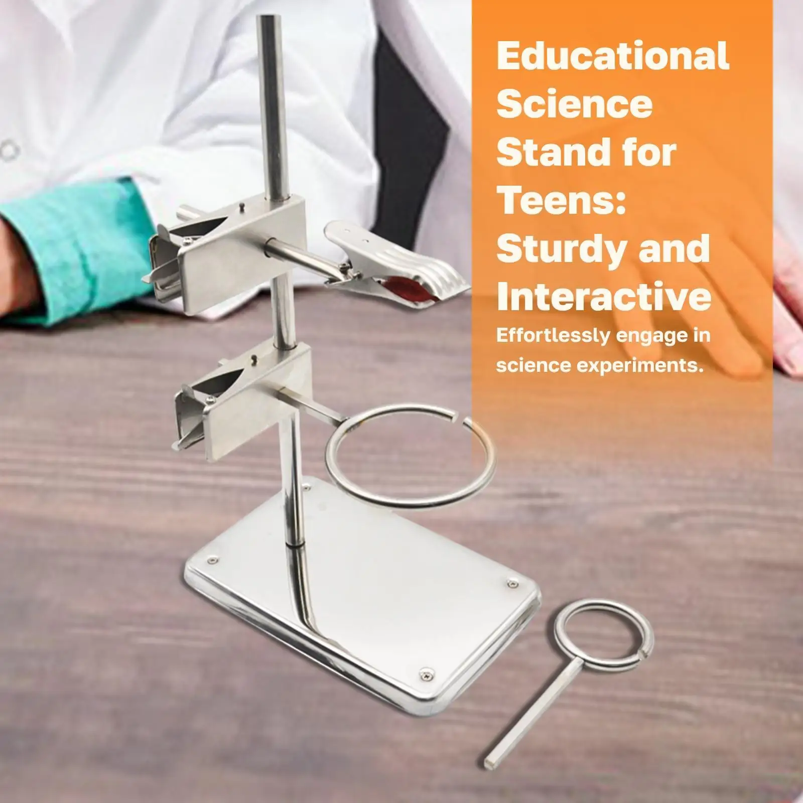 ステンレス鋼のラボスタンド、練習用トレーニング玩具、建築プロジェクト、手と目の協調能力の開発、インテリジェントな科学実験