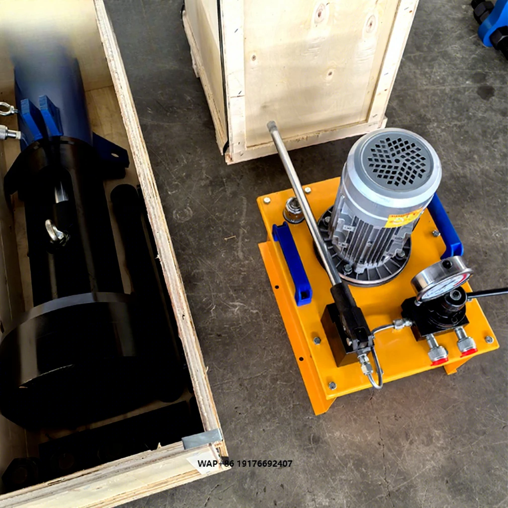 YSPARTS Bulldozer Hydraulic Sprocket Remover Portable Type 120ton Sprocket Disassembly Tool 220v Manual and Electric Type