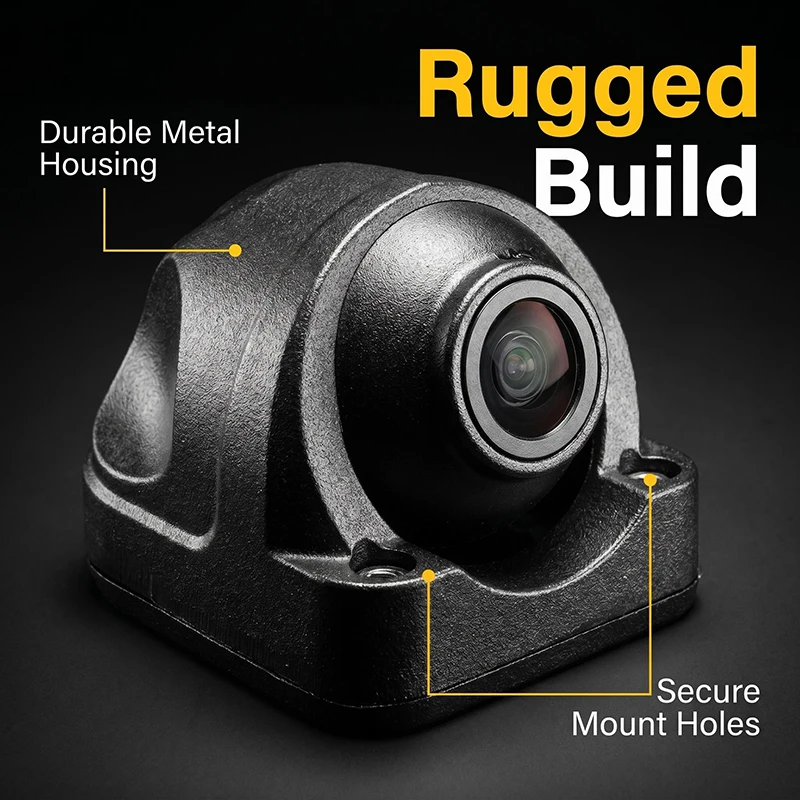 JISUIDA Truck 12V36V Right Sight Blind Area Side View Car Camera Bus Harvester HD 1080/720PAHD Vehicle Image - view 5