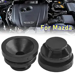 2 Pcs Guard Plate Cushion Engine Upper Cover Trim Mount Engine Cover For Mazda 3 5 9 6 CX3 CX30 CX5 CX9 2021 2020 2019 2018 2017