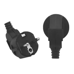 16A EU 4.8mm AC Electrical Power Rewireable Plug Male for Wire Sockets Outlets Adapter Extension Cord Connector plug